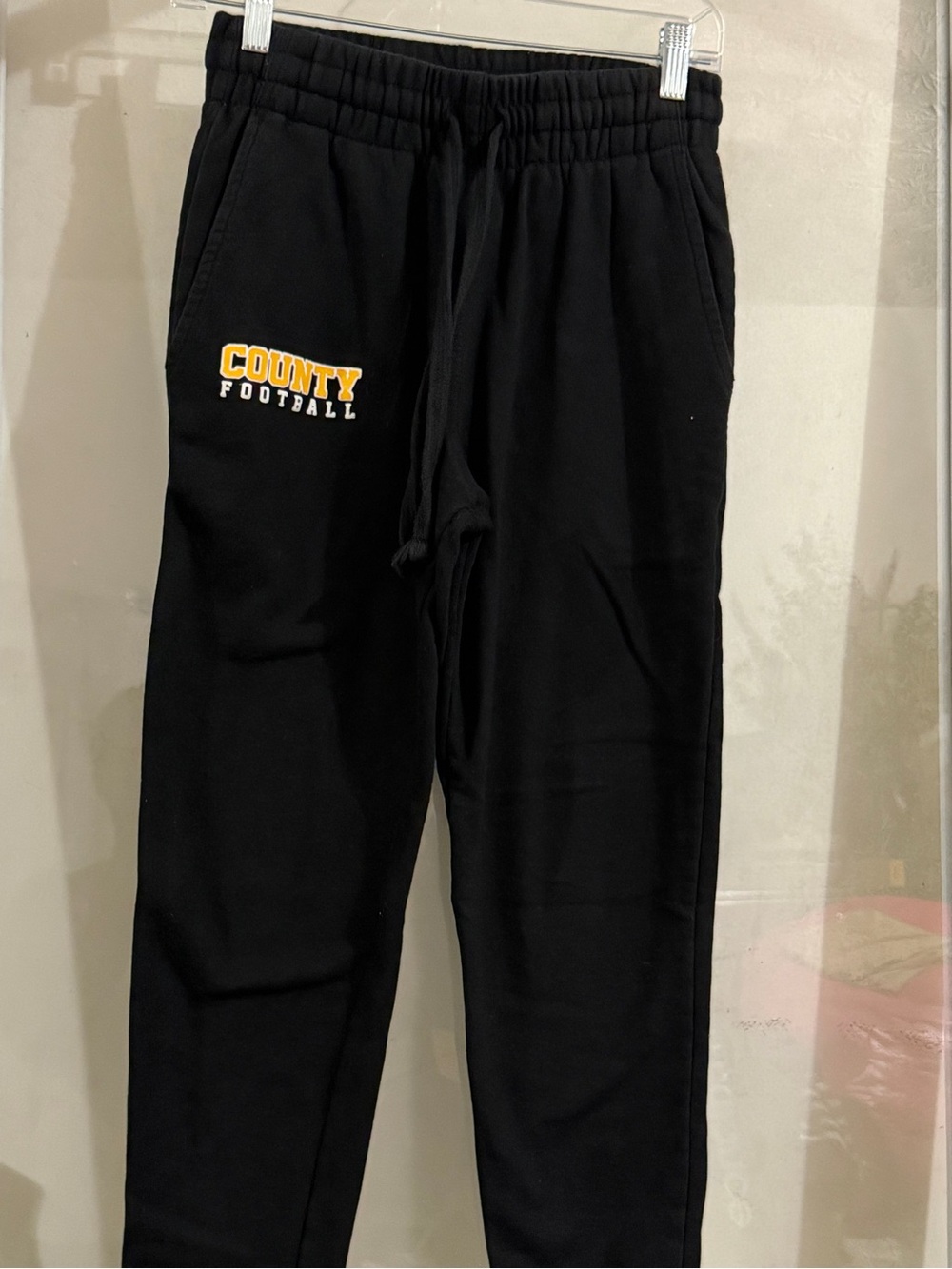 County Football Women's Black Sweater